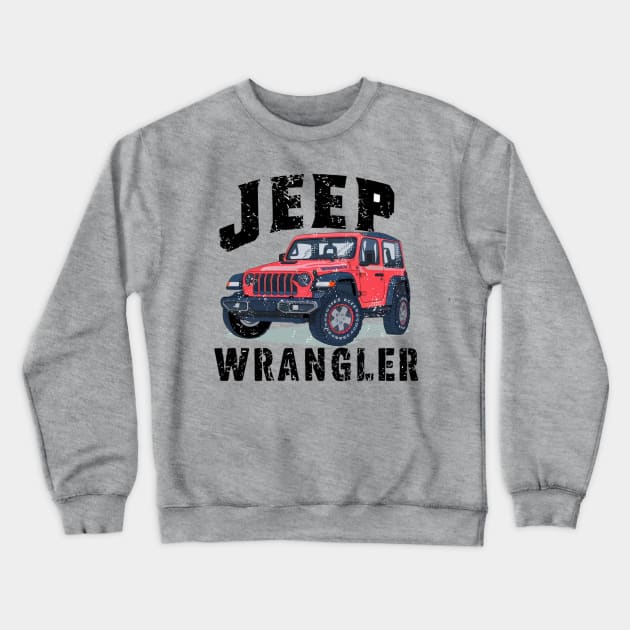Jeep-lover Crewneck Sweatshirt by WordsOfVictor